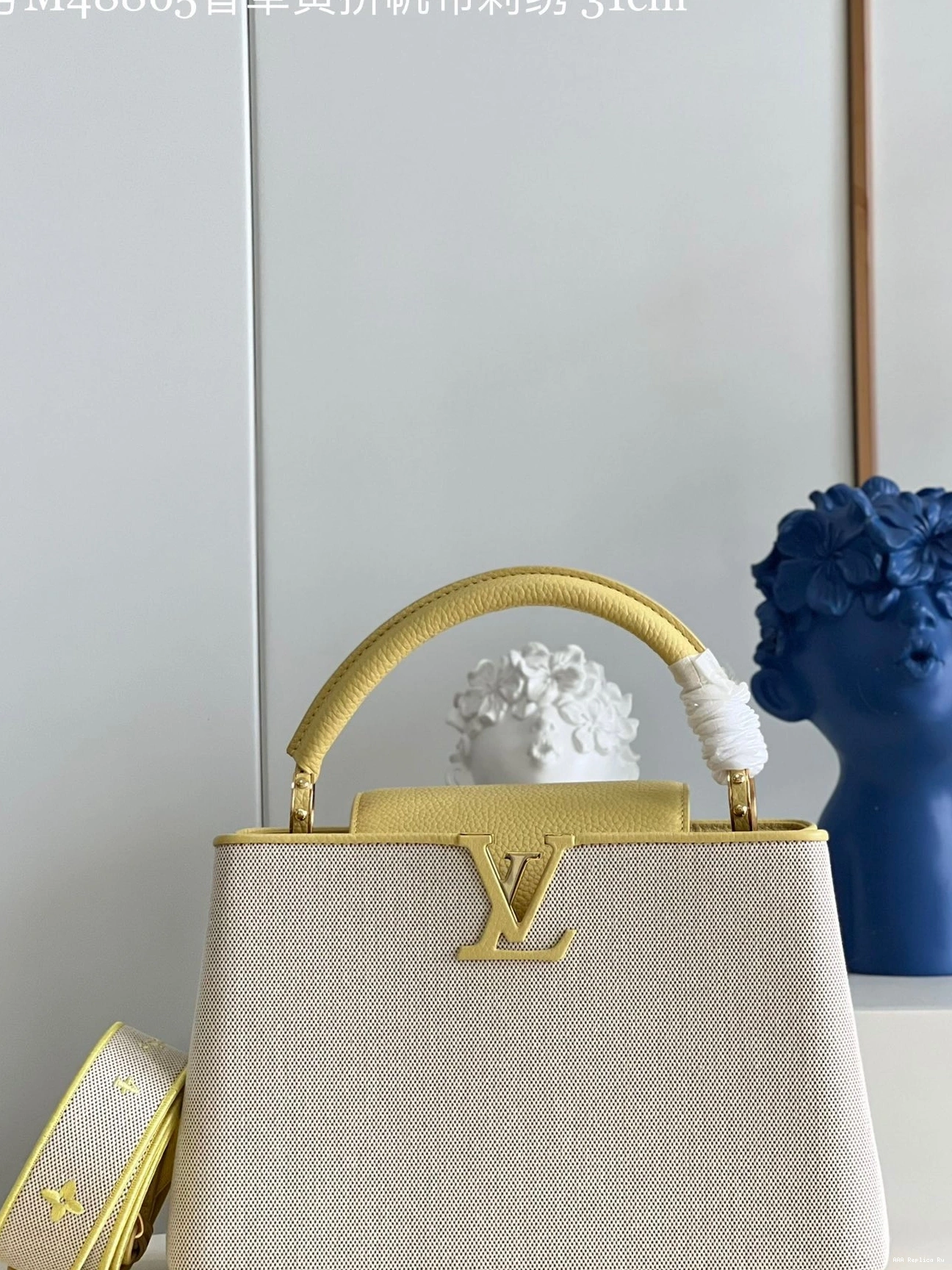 AAA Pruses Bags CAPUCINES LOUIS VUITTON MM 0813